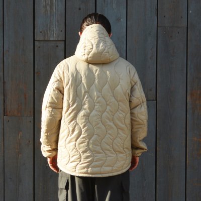 画像10:  WILD THINGS（ワイルドシングス）REVERSIBLE BELEY JACKET（リバーシブルビレイジャケット）”PRIMALOFT BLACK INSULATION+PERTEX QUANTUM" / Beige×R,Blue（ベージュ×ブルー）