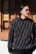 画像10: COOHEM(コーヘン)RANDOM INLAY STRIPE KNIT PULLOVER(ランダムインレイストライプニットプルオーバー)/ Black(ブラック) (10)