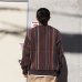 画像11: COOHEM(コーヘン)MULTI KUSARI STRIPE KINT CARDIGAN(マルチクサリ ストライプニットカーディガン)/ Brown(ブラウン) (11)