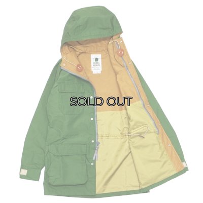画像3: SIERRA DESIGNS（シエラデザイン）60TH Anniversary  MOUNTAIN PARKA（60周年記念マウンテンパーカー）"Made in Japan" / Green×V.Tan（グリーン×ヴィンテージタン）