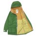 画像3: SIERRA DESIGNS（シエラデザイン）60TH Anniversary  MOUNTAIN PARKA（60周年記念マウンテンパーカー）"Made in Japan" / Green×V.Tan（グリーン×ヴィンテージタン） (3)