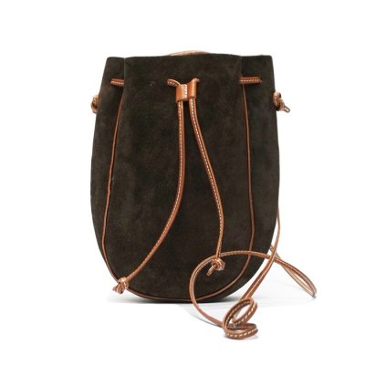 画像1: ARTS&CRAFTS（アーツアンドクラフツ）MEDICINE BAG（メディスンショルダー）"KUDU NAKED" / Brown（ブラウン）