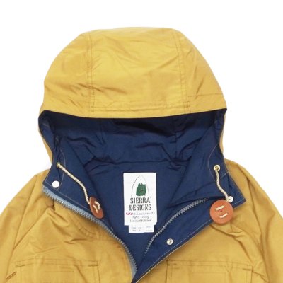画像5: SIERRA DESIGNS（シエラデザイン）60TH Anniversary  MOUNTAIN PARKA（60周年記念マウンテンパーカー）"Made in Japan" / V.Tan×Midnigh（ヴィンテージタン×ミッドナイト）