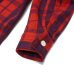 画像7: Good On（グッドオン）Flannel Check Sweat Shirt Jacket（フランネルチェックスウェットシャツジャケット）"9oz Nep Flannel" / Scarlet（スカーレット） (7)
