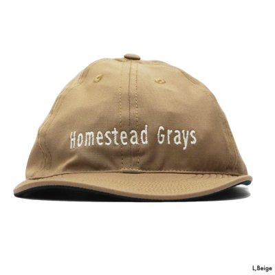 画像4: DECHO（デコー）COOPERSTOWN BALL CAP（クーパーズタウンボールキャップ）"Homestead Grays" / Black（ブラック）・Grey（グレー）・L,Beige（ライトベージュ）