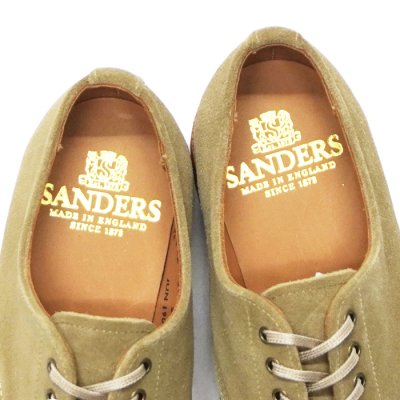 画像7: SANDERS（サンダース）Officer Shoe（オフィサーシューズ）"Suede Leather" / Dirty Buck（ダーティバックス）