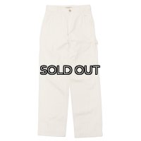 F.O.B FACTORY（エフオービーファクトリー）HBT PAINTER PANTS（HBTペインターパンツ）"Wavy Herringbone" / Ecru（エクリュ）【裾上げ無料】