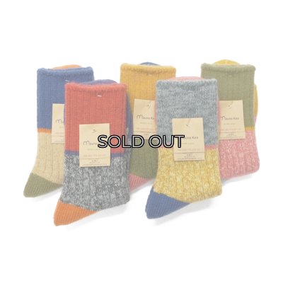 画像8: Mauna Kea（マウナケア）ウール3面切替ソックス "レディース" / 5Colors（全5色展開）※3足までメール便発送可