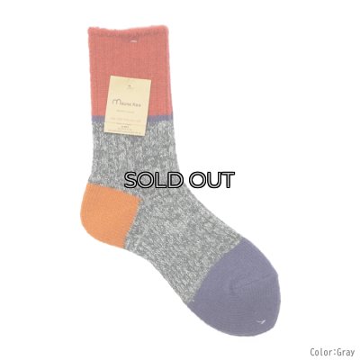 画像4: Mauna Kea（マウナケア）ウール3面切替ソックス "レディース" / 5Colors（全5色展開）※3足までメール便発送可