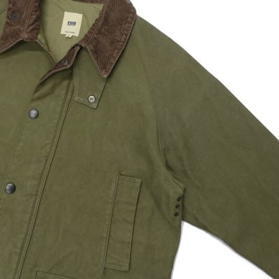 画像6: F.O.B FACTORY（エフオービーファクトリー）RIDING JACKET（ライディングジャケット）”HEAVY MOLESKIN” / Olive（オリーブ）