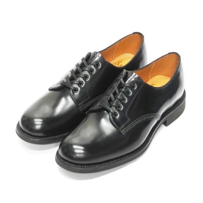 画像2: SANDERS（サンダース）Female Plain Toe Shoe Rubber Sole（レディース プレーントゥシューズ ラバーソール）/Black（ブラック）