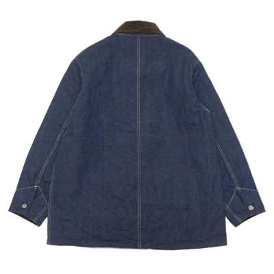 画像2: F.O.B FACTORY（エフオービーファクトリー）DENIM CHORE JACKET（デニムチョアジャケット）”BLANKET LINER” / Blue（ブルー）
