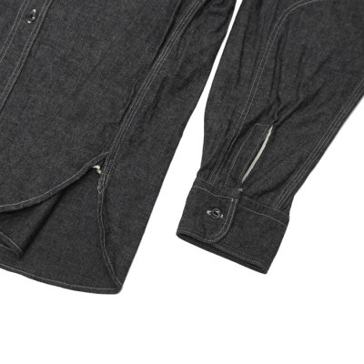 画像5: Nigel Cabourn（ナイジェル・ケーボン）NEW MEDICAL SHIRT（ニューメディカルシャツ）/ Black（ブラック）