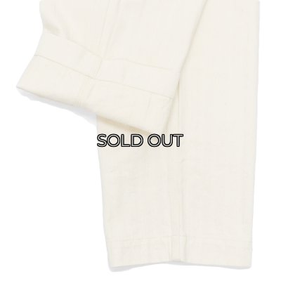 画像6: F.O.B FACTORY（エフオービーファクトリー）HBT PAINTER PANTS（HBTペインターパンツ）"Wavy Herringbone" / Ecru（エクリュ）【裾上げ無料】