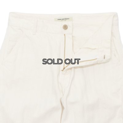 画像5: F.O.B FACTORY（エフオービーファクトリー）HBT PAINTER PANTS（HBTペインターパンツ）"Wavy Herringbone" / Ecru（エクリュ）【裾上げ無料】