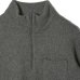 画像3: ENGINEERED GARMENTS（エンジニアードガーメンツ）Zip Moc Neck（ジップモックネック）"Wool Poly Nep Sweater Knit" / Charcoal（チャコール） (3)