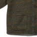 画像4: ENGINEERED GARMENTS（エンジニアードガーメンツ）KNIT CARDIGAN（ニットカーディガン）"Wool Poly Nep Sweater Knit" / Brown（ブラウン） (4)