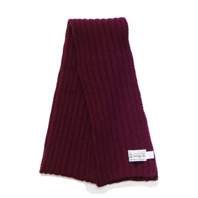 画像5: ★ポイント１０％（12/8迄）INVERALLAN（インバーアラン）Rib Knit Scarf（リブ編みマフラー）"Lambswool" / 3Colors（全3色展開）