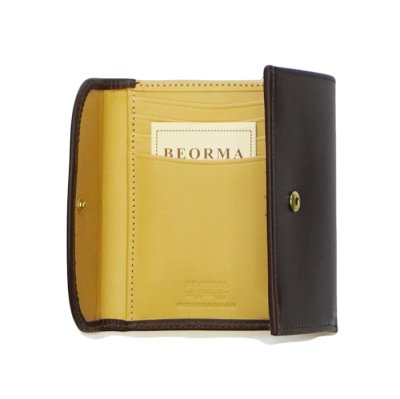 画像2: BEORMA（ベオーマ）3FOLD WALLET（3つ折りウォレット）"CHELSEA LEATHER" / Havana×Ecru（ハバナブラウン×エクリュ）