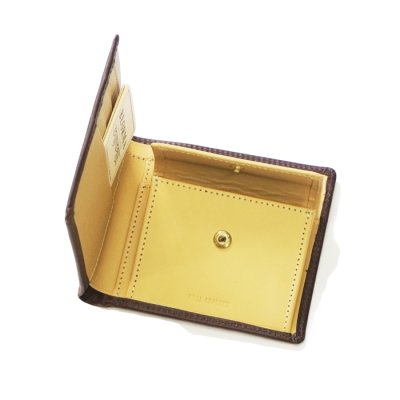 画像4: BEORMA（ベオーマ）NOTECASE（2つ折りウォレット）"CHELSEA LEATHER" / Havana×Ecru（ハバナブラウン×エクリュ）