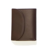 BEORMA（ベオーマ）3FOLD WALLET（3つ折りウォレット）"CHELSEA LEATHER" / Havana×Ecru（ハバナブラウン×エクリュ）