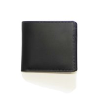 BEORMA（ベオーマ）NOTECASE（2つ折りウォレット）"CHELSEA LEATHER" / Navy×Wine（ネイビー×ワイン）