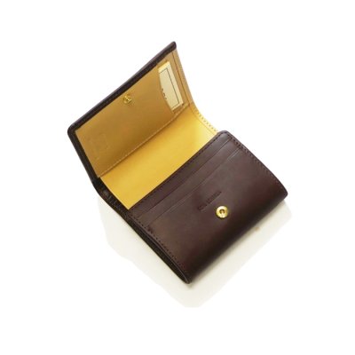 画像3: BEORMA（ベオーマ）COMPACT WALLET（コンパクトウォレット）"CHELSEA LEATHER" / Havana×Ecru（ハバナブラウン×エクリュ）