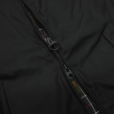 画像7: Barbour×BARACUTA（バブァー×バラクータ）Proton Wax Jacket（ポートンワックスジャケット）"Wax Cotton" / Black（ブラック）