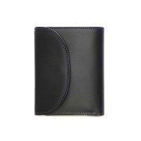 BEORMA（ベオーマ）3FOLD WALLET（3つ折りウォレット）"CHELSEA LEATHER" / Navy×Wine（ネイビー×ワイン）