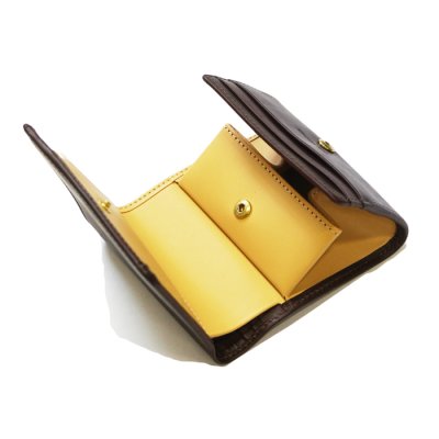 画像4: BEORMA（ベオーマ）COMPACT WALLET（コンパクトウォレット）"CHELSEA LEATHER" / Havana×Ecru（ハバナブラウン×エクリュ）