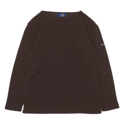 画像1: SAINT JAMES（セントジェームス）DOUBLEFACE SWEATER（ダブルフェースセーター）/ CACAO（カカオ）