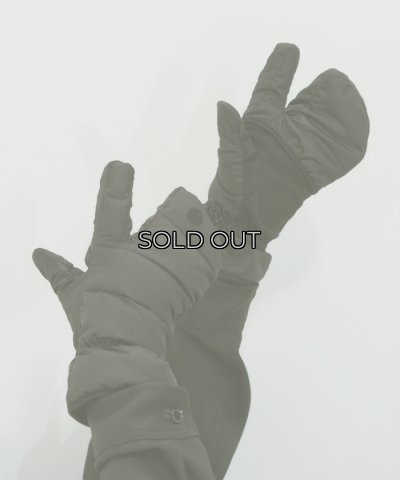 画像8: MODMNT（モドメント）DOWN GLOVES LOBSTER MITTENS（ダウングローブ ロブスターミトン）/ Black（ブラック）