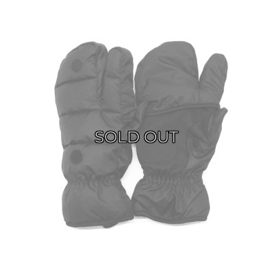 画像1: MODMNT（モドメント）DOWN GLOVES LOBSTER MITTENS（ダウングローブ ロブスターミトン）/ Black（ブラック）