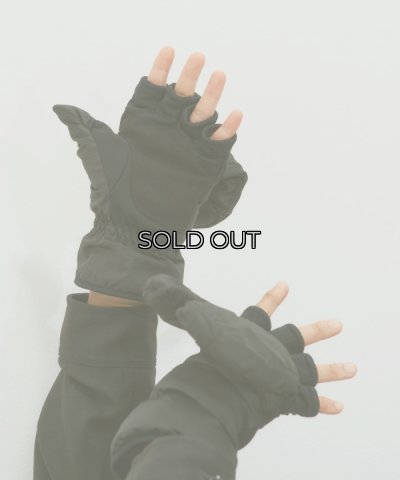画像9: MODMNT（モドメント）DOWN GLOVES LOBSTER MITTENS（ダウングローブ ロブスターミトン）/ Black（ブラック）