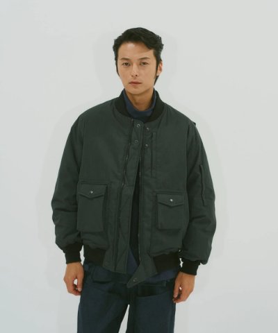 画像9: MODMNT（モドメント）AVIATOR JKT（アビエイタージャケット）/ Khaki（カーキ）