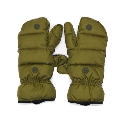画像2: MODMNT（モドメント）DOWN GLOVES LOBSTER MITTENS（ダウングローブ ロブスターミトン）/ Khaki（カーキ）