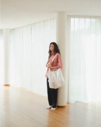 EVCON（エビコン）MARCERIZATION BORDER WIDE S/S TEE（マーセリゼーションボーダーワイドショートスリーブTシャツ） / ORANGE（オレンジ）