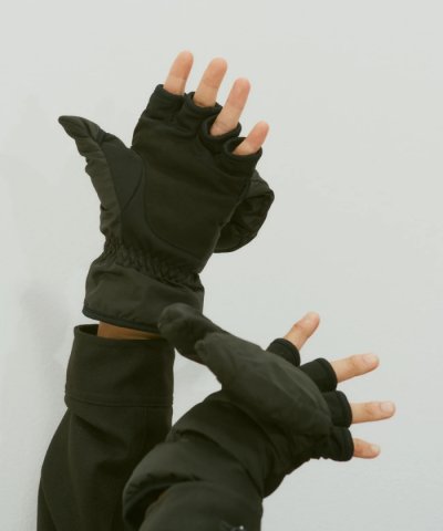 画像9: MODMNT（モドメント）DOWN GLOVES LOBSTER MITTENS（ダウングローブ ロブスターミトン）/ Khaki（カーキ）