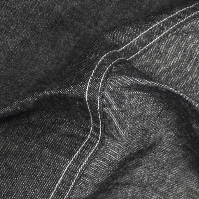 画像6: Nigel Cabourn（ナイジェル・ケーボン）UTILITY SHIRT TYPE2 （ユーティリティシャツ タイプ2）"10oz DENIM" / Black（グリーン）