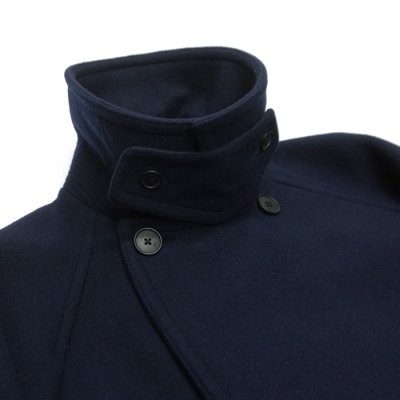 画像7: *A VONTADE（アボンタージ）Raglan Pea Coat Ver,2（ラグランピーコートバージョン2）"Superior Double Melton" / Dark Navy（ダークネイビー）