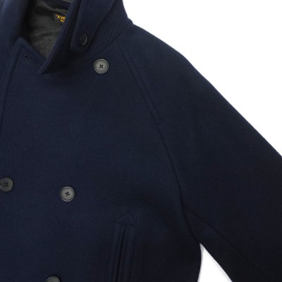 画像5: *A VONTADE（アボンタージ）Raglan Pea Coat Ver,2（ラグランピーコートバージョン2）"Superior Double Melton" / Dark Navy（ダークネイビー）