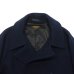 画像4: *A VONTADE（アボンタージ）Raglan Pea Coat Ver,2（ラグランピーコートバージョン2）"Superior Double Melton" / Dark Navy（ダークネイビー） (4)