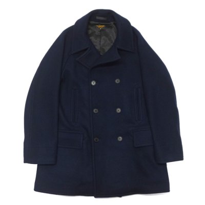 画像1: *A VONTADE（アボンタージ）Raglan Pea Coat Ver,2（ラグランピーコートバージョン2）"Superior Double Melton" / Dark Navy（ダークネイビー）