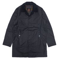 Barbour×BARACUTA（バブァー×バラクータ）Tyne Wax Coat（タインワックスコート）"Wax Cotton" / Navy（ネイビー）