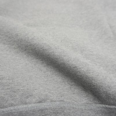 画像6: BARNS OUTFITTERS（バーンズアウトフィッターズ）COZUN GUSSET PRINT CREW NECK SWEAT（はめ込み両Vガゼットクルーネックスウェット）/ Grey（グレー）