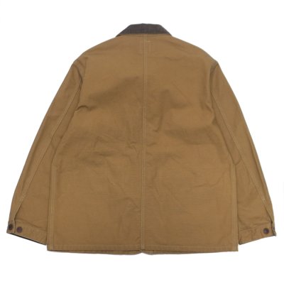 画像2: F.O.B FACTORY（エフオービーファクトリー）DUCK HUNTING JACKET（ダックハンティングジャケット）"11oz Original Duck" / Khaki（カーキ）