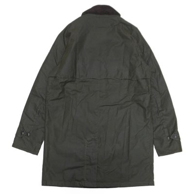 画像2: Barbour×BARACUTA（バブァー×バラクータ）Tyne Wax Coat（タインワックスコート）"Wax Cotton" / Olive（オリーブ）