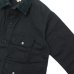 画像4: F.O.B FACTORY（エフオービーファクトリー）DUCK HUNTING JACKET（ダックハンティングジャケット）"11oz Original Duck" / Black（ブラック） (4)
