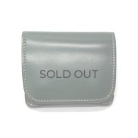 WILD SWANS（ワイルドスワンズ）CASA（カーサ）コンパクトウォレット/Green（グリーン）"シェルコードバン"×Black（ブラック）"サドルプルアップ"