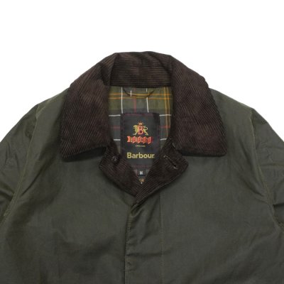 画像4: Barbour×BARACUTA（バブァー×バラクータ）Tyne Wax Coat（タインワックスコート）"Wax Cotton" / Olive（オリーブ）
